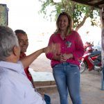 Jaqueline Cassol visita moradores de Cerejeiras -  - jaqueline cassol