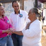 Jaqueline Cassol visita moradores de Cerejeiras -  - jaqueline cassol