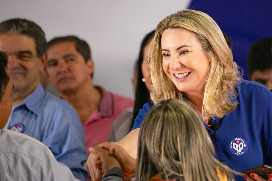 PP oficializa candidatura de Jaqueline Cassol a deputada federal em convenção - eleicoes-2018 - jaqueline cassol