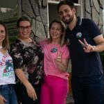 Visita a moradores e comerciantes de Espigão do Oeste -  - jaqueline cassol