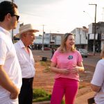 Visita a moradores e comerciantes de Espigão do Oeste -  - jaqueline cassol