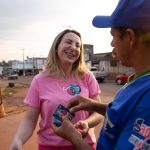 Visita a moradores e comerciantes de Espigão do Oeste -  - jaqueline cassol