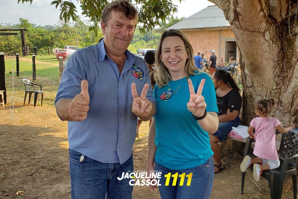 “Rondônia terá uma excelente deputada federal; Jaqueline Cassol é a minha candidata”, afirma prefeito - eleicoes-2018 - jaqueline cassol