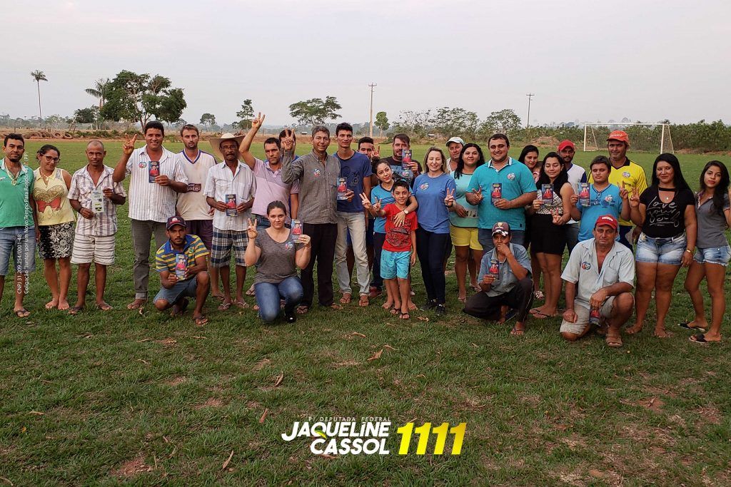 Moradores de Seringueiras abraçam candidatura de Jaqueline Cassol para deputada federal - eleicoes-2018 - jaqueline cassol