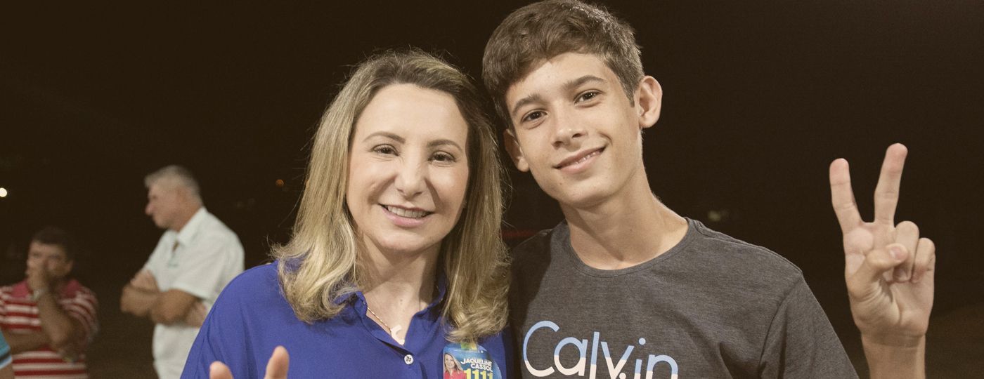 “Meu primeiro voto será para Jaqueline Cassol”, afirma adolescente de Ministro Andreazza