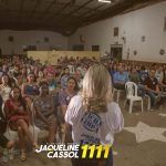 Reta final: Jaqueline Cassol reúne multidão em Cacoal e conquista novos eleitores - eleicoes-2018 - jaqueline cassol