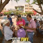 Em Rolim de Moura-RO, na última segunda-feira, 01/10, a caminhada do 1111 foi recebida com muita alegria -  - jaqueline cassol