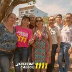 Em Rolim de Moura-RO, na última segunda-feira, 01/10, a caminhada do 1111 foi recebida com muita alegria -  - jaqueline cassol