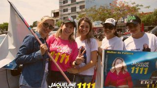 Em Rolim de Moura-RO, na última segunda-feira, 01/10, a caminhada do 1111 foi recebida com muita alegria