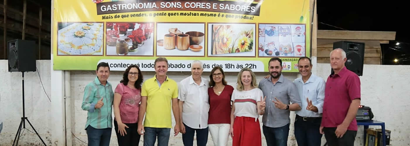 Jaqueline Cassol participa da 1ª feira de artesanato e evento beneficente em Cerejeiras