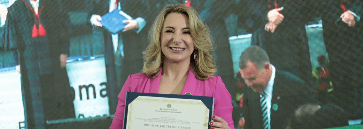 Jaqueline Cassol é diplomada como Deputada Federal de Rondônia