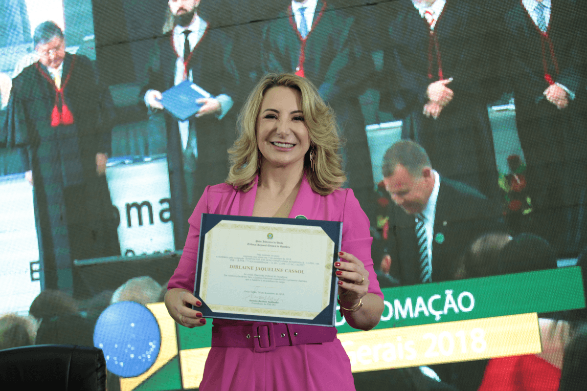 Jaqueline Cassol é diplomada como Deputada Federal de Rondônia - politica - jaqueline cassol