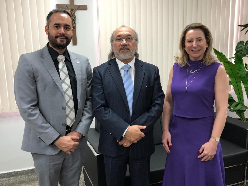 Jaqueline Cassol debate participação da mulher na política com o presidente do TRE Rondônia - politica - jaqueline cassol