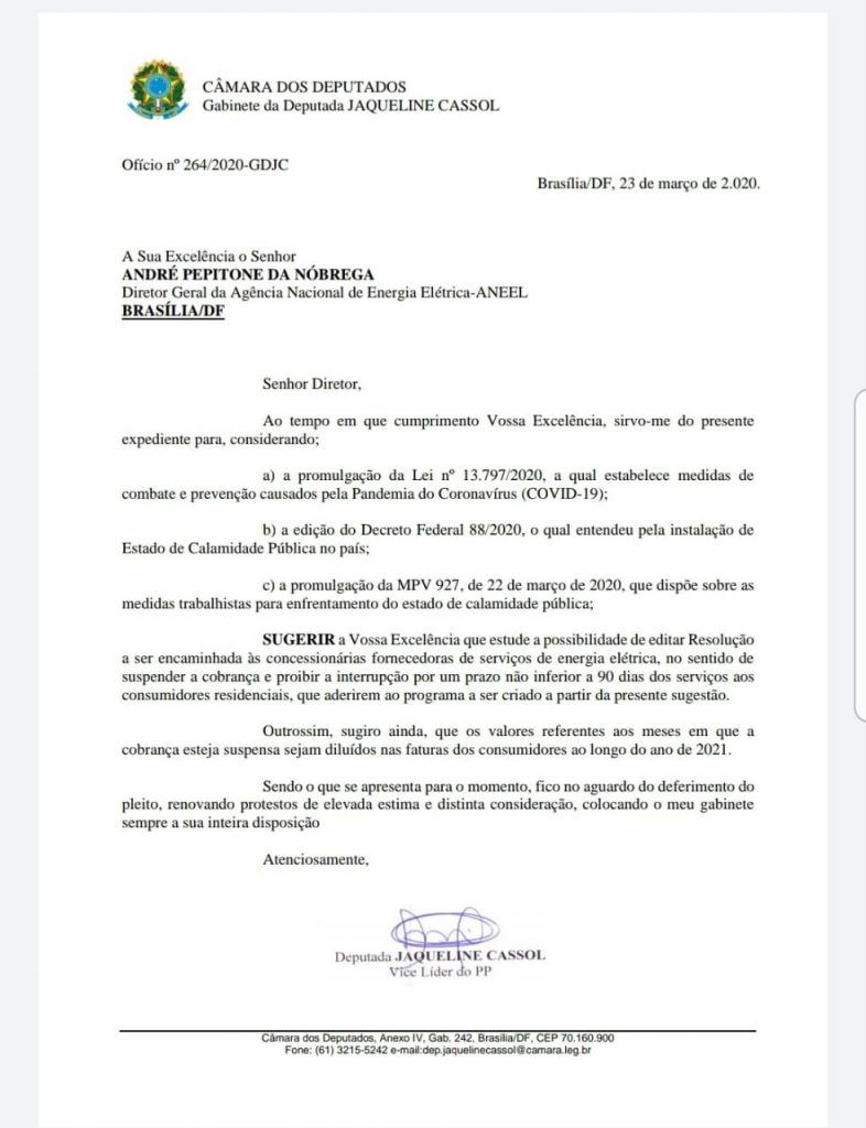 ANEEL suspende cortes de energia elétrica por 90 dias - noticias - jaqueline cassol