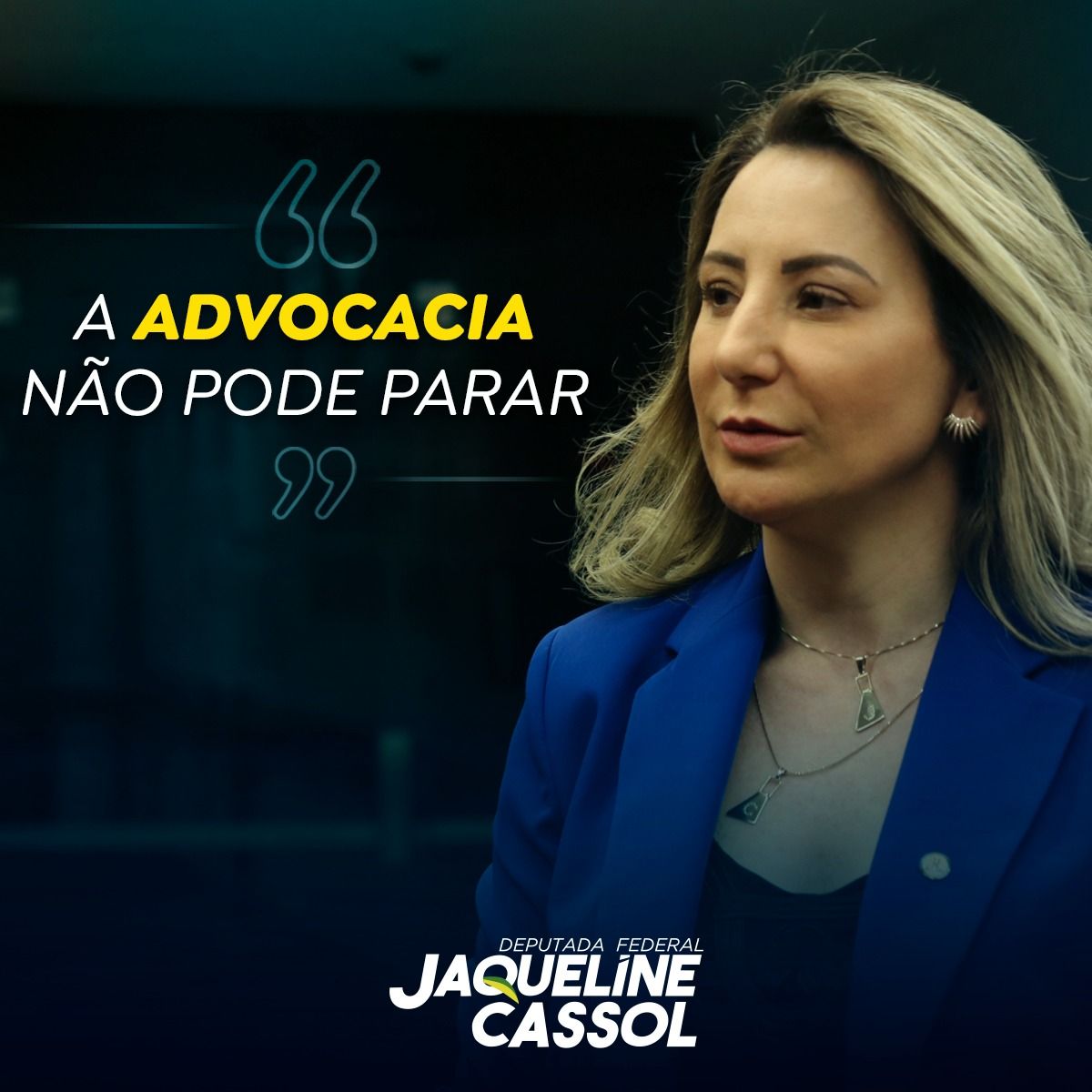 “Sou totalmente contra o impedimento do funcionamento da advocacia”, afirma Jaqueline Cassol - noticias - jaqueline cassol